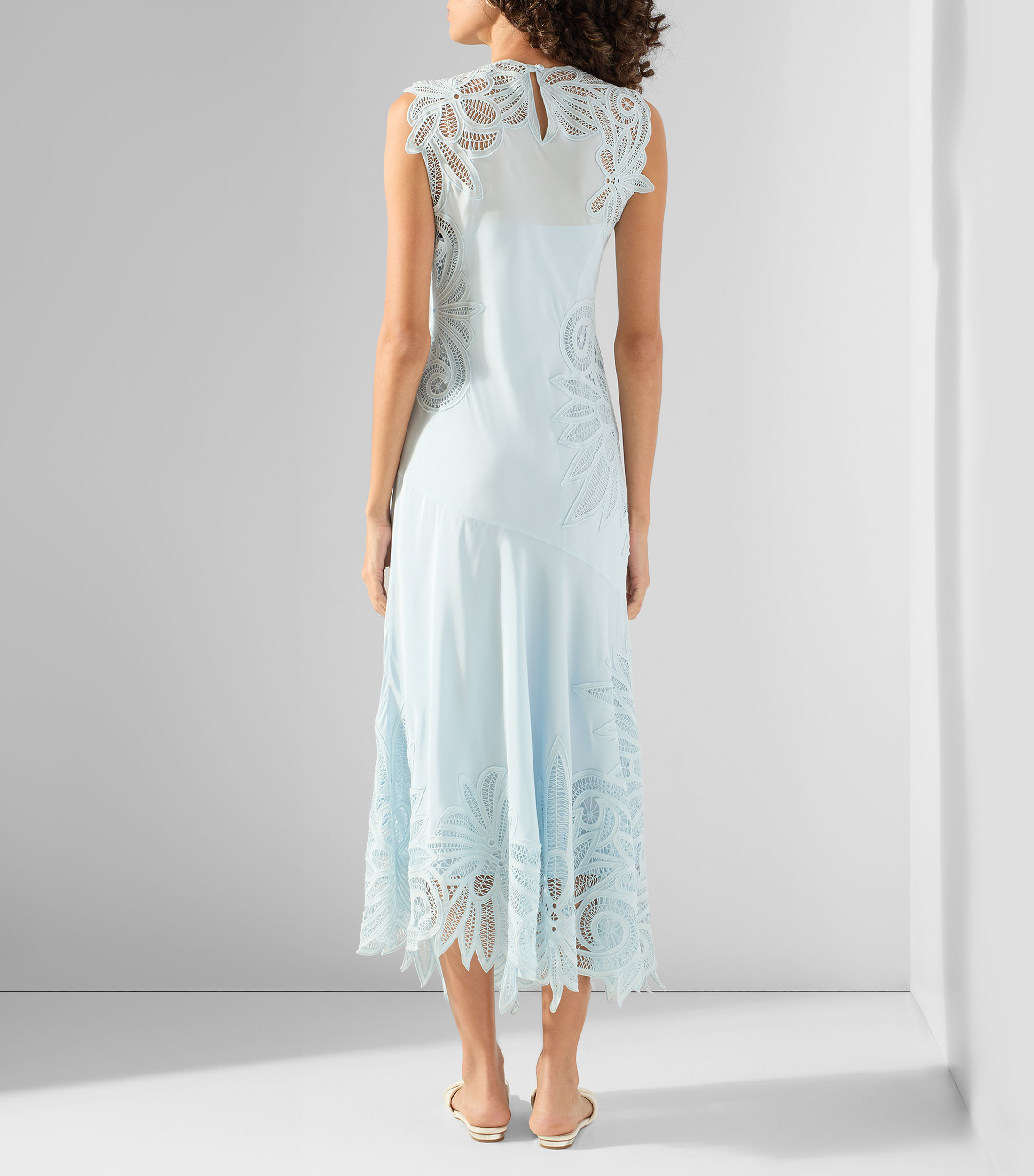 Vestido largo liso Idra Mujer